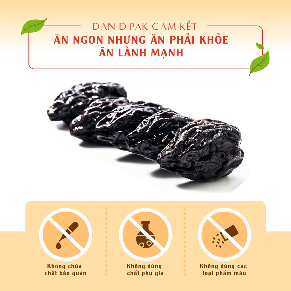 [Chính hãng] Mận sấy dẻo nhập khẩu 120g Dan D Pak