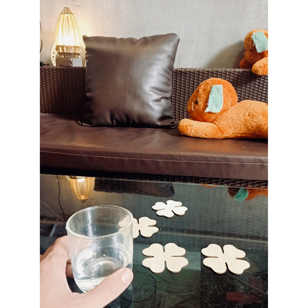 Tấm lót ly bằng gỗ