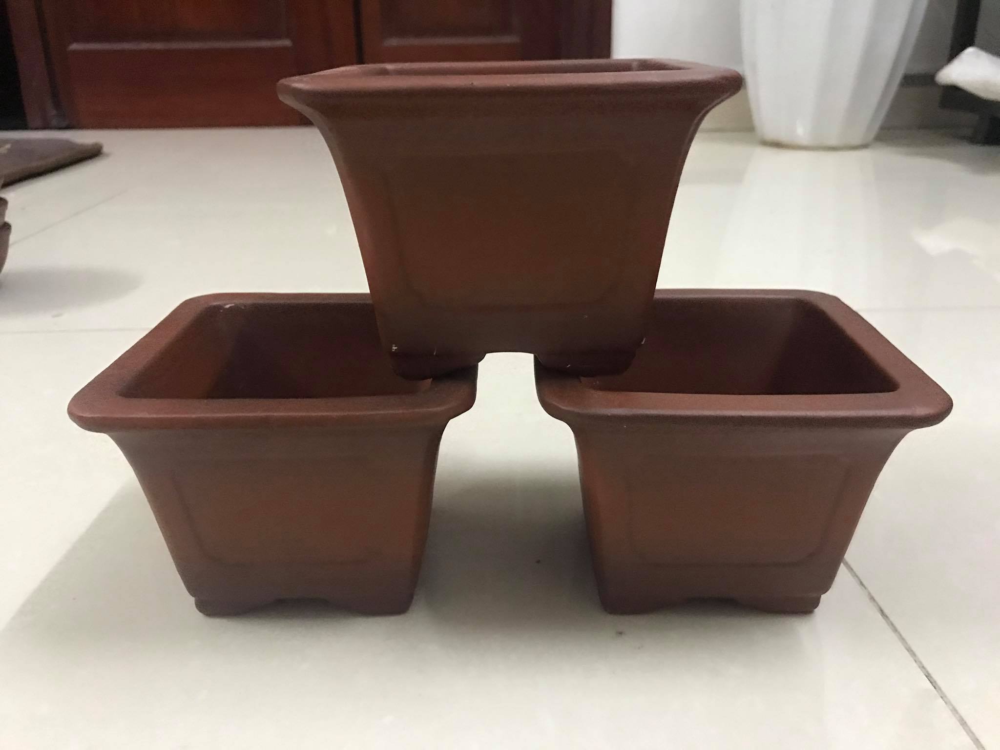 CHẬU MINI 06 - VUÔNG CAO