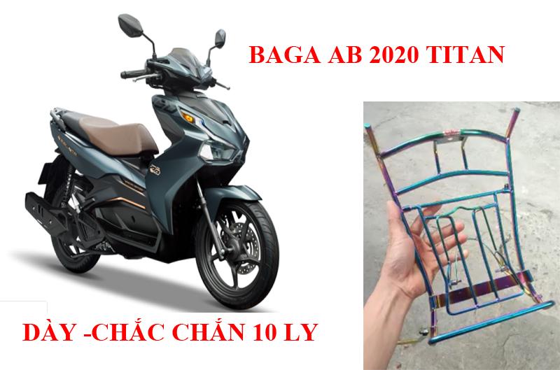 BAGA AIRBLADE 2020 (AB) XI MẠ TITAN