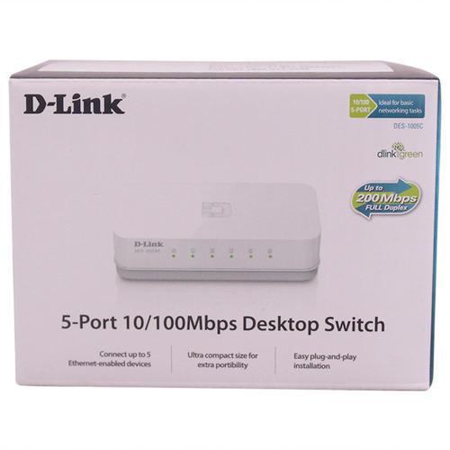 Bộ Chia Mạng DLink 5 Port DES 1005C
