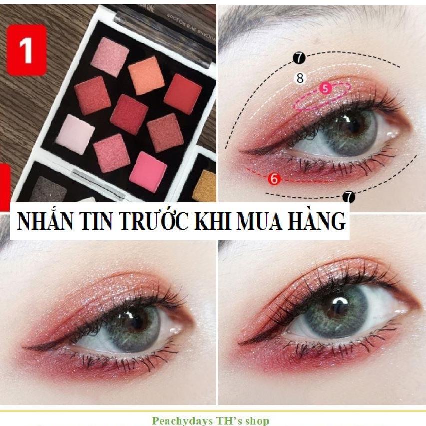 Bảng phấn mắt 9 màu ernalove eyeshadow 9 color