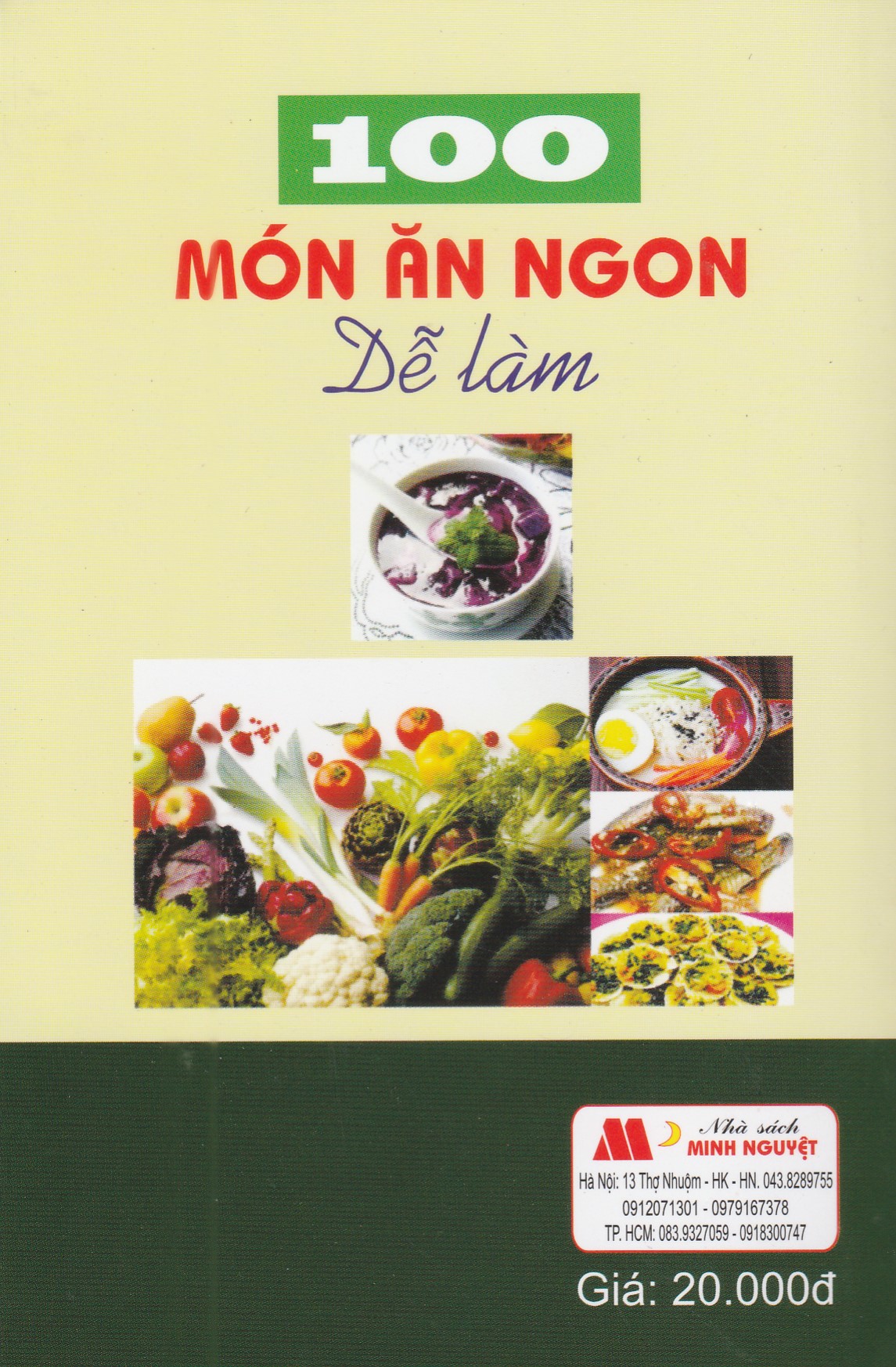 MinhNguyet- Sách 100 món ăn ngon dễ làm