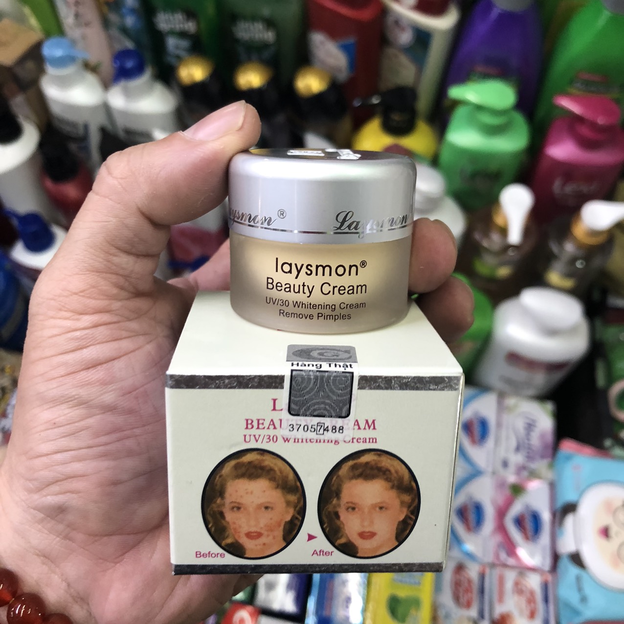 KEM TRẮNG DA LAYSMON 15G
