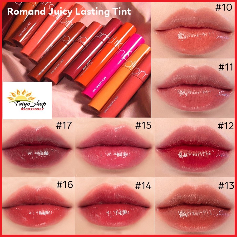 [HCM]SON TINT LÌ ROMAND JUICY LASTING