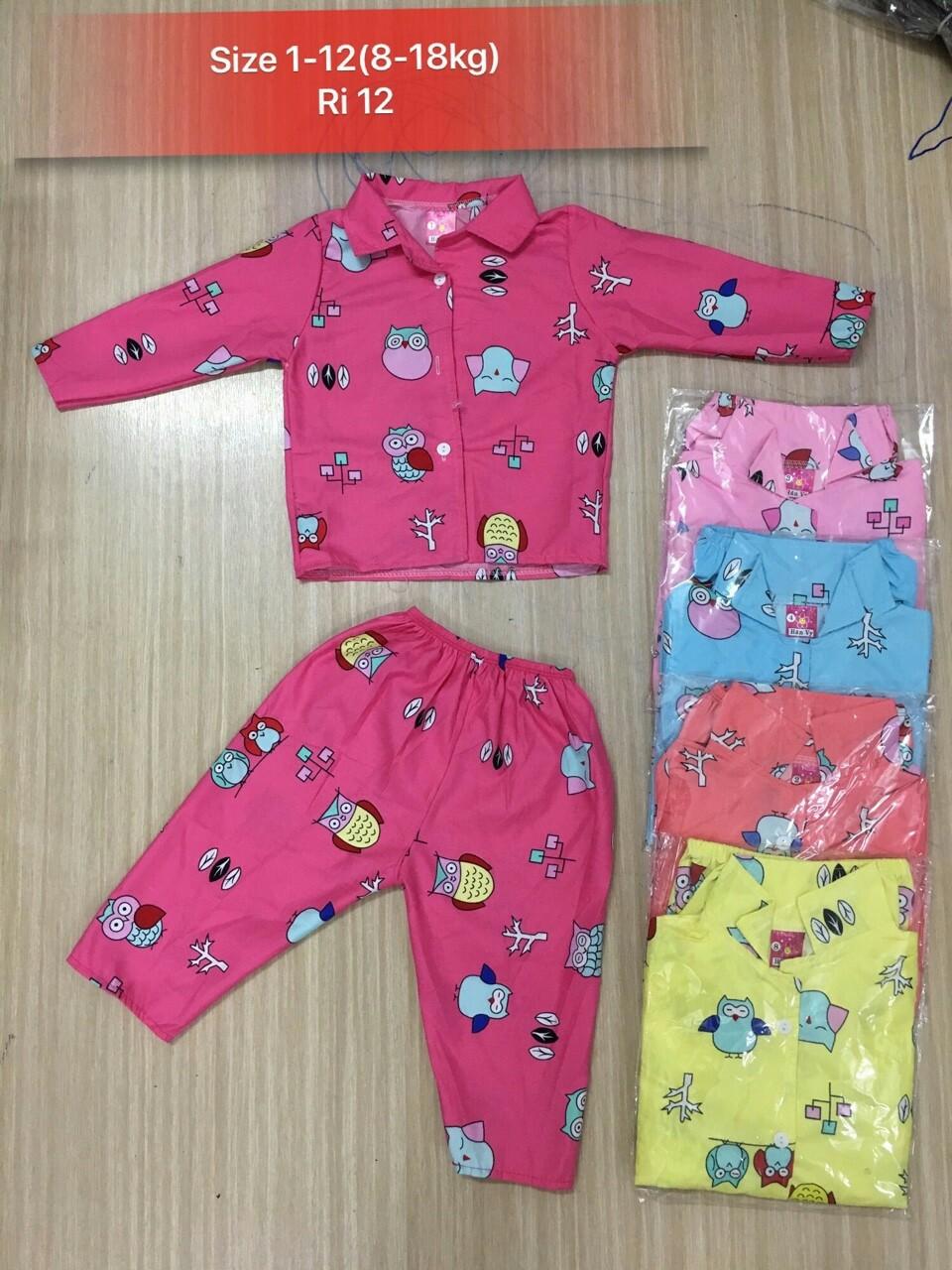 [HCM]set 3 bộ kate bé gái 8-16kg