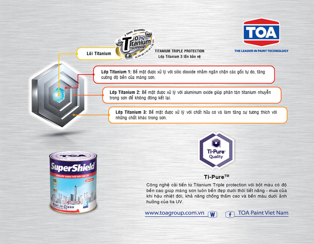 Sơn phủ nhũ vàng cao cấp SuperShield Ext