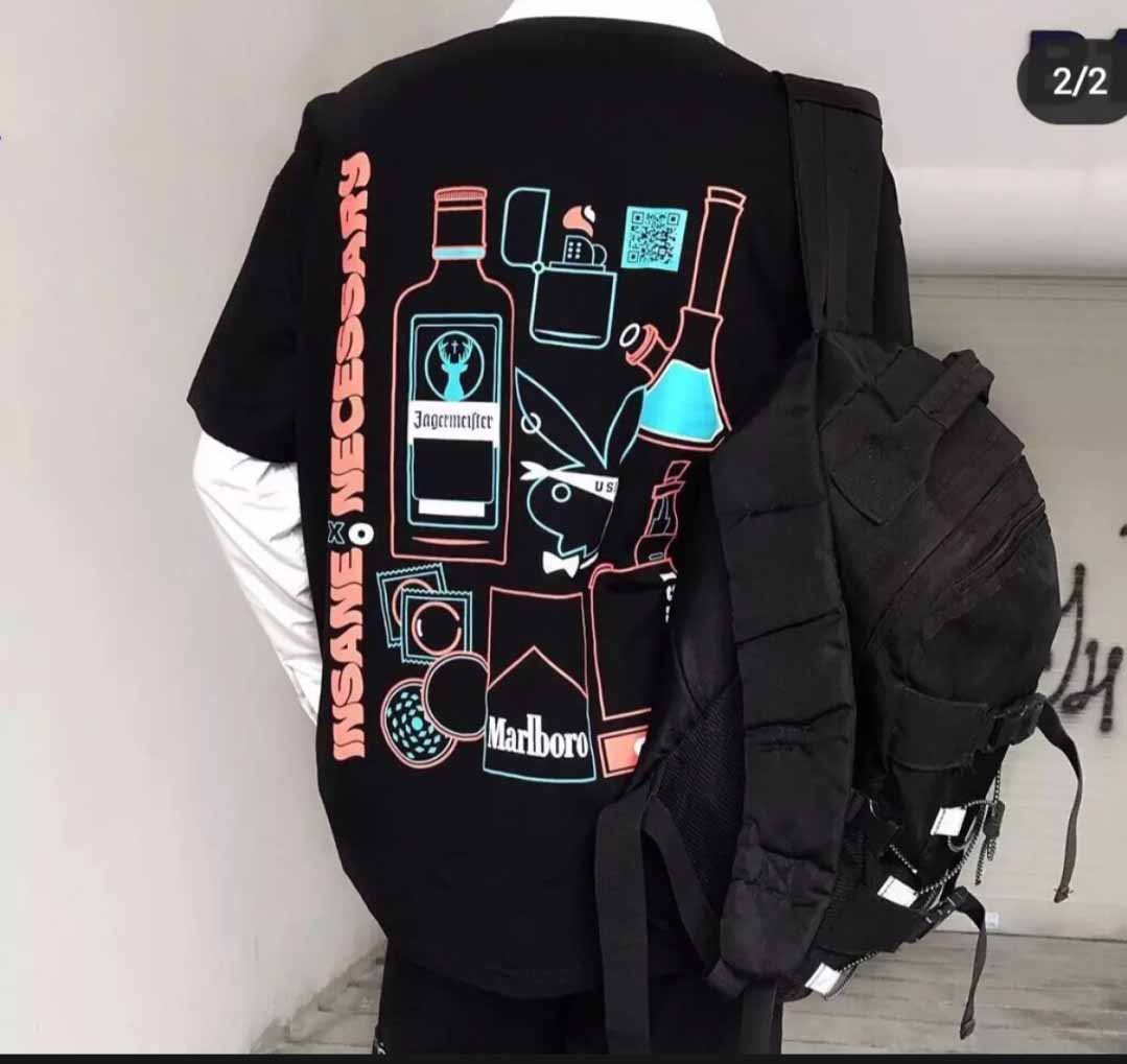 [HCM]Áo Thun Nam Nữ Form Rộng Hàn Quốc In Hình Hóa Học Độc Đẹp Vải Dày Mịn Thoáng Mát Thiết Kế Thời Trang Kiểu Dáng Năng Động Trẻ Trung