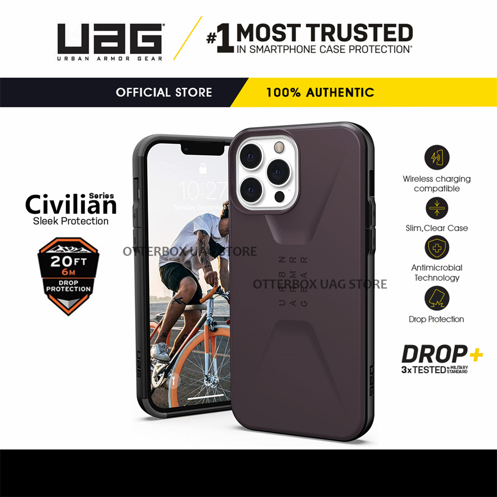 Ốp lưng uag civilian cho iphone 13 12 pro max / 13 12 pro / 13 12 / 11 pro max / 11 pro / 11 / xs max / xr / xs / x / 8 7 plus