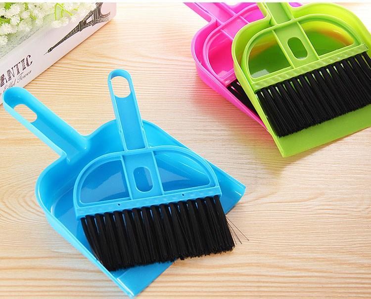 HCM- Hót phân chó mèo kèm chổi mini, chổi quét, ki hót rác, bộ dụng cụ làm vệ sinh chổi vệ sinh máy tính / chổi quét bàn phím / vệ sinh mini