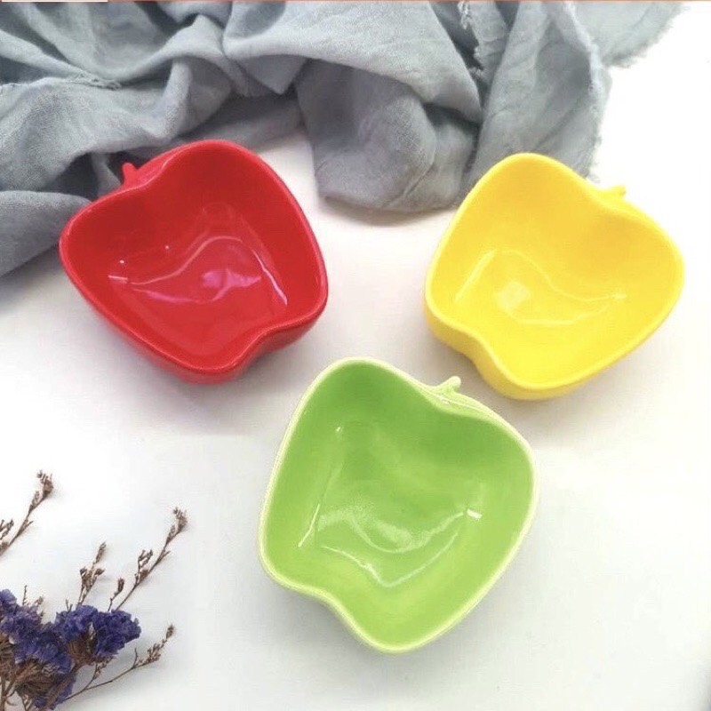 Chén Sứ Bát Sứ Ăn Dặm Hình Trái Táo