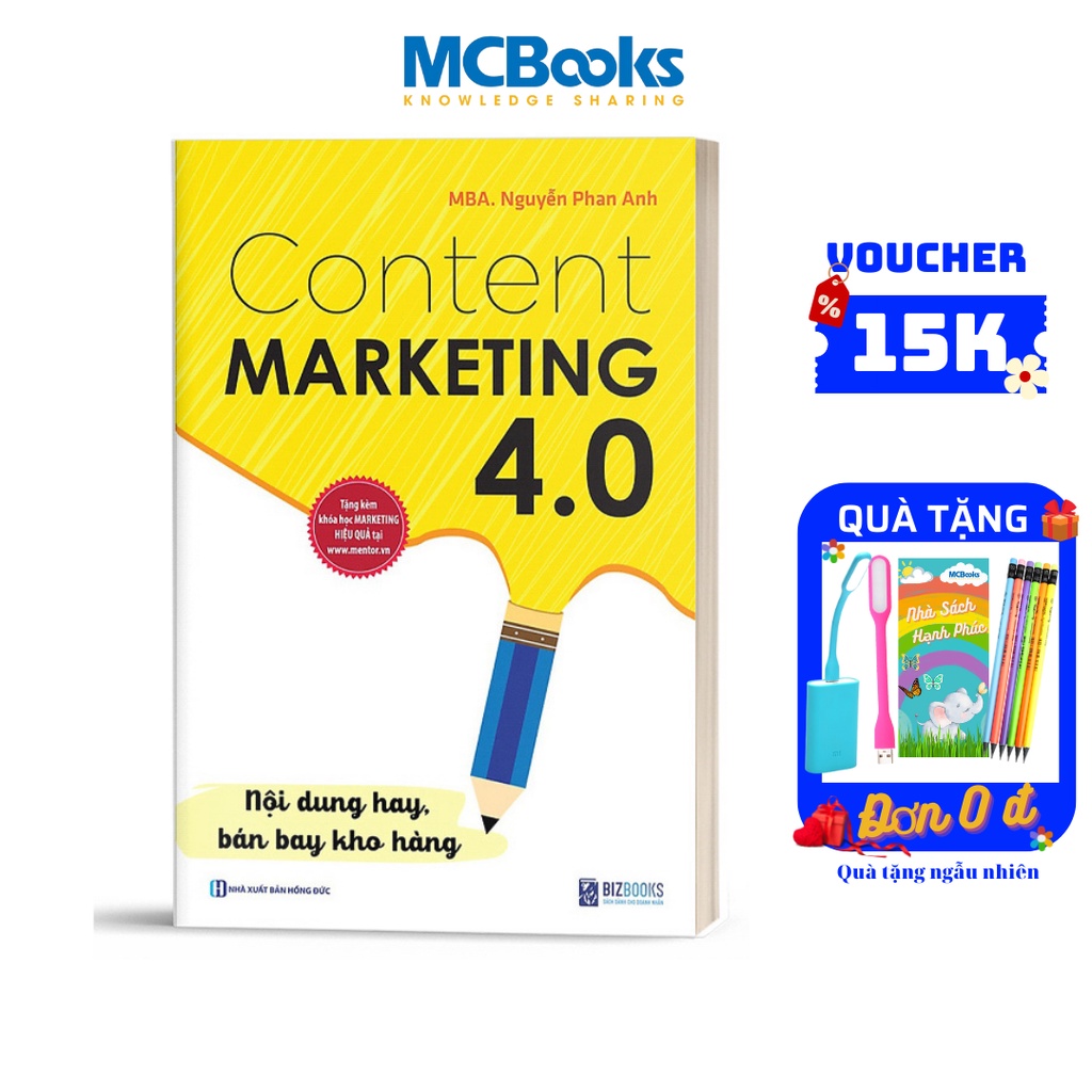 Sách - content marketing 4.0: nội dung hay, bán bay kho hàng -