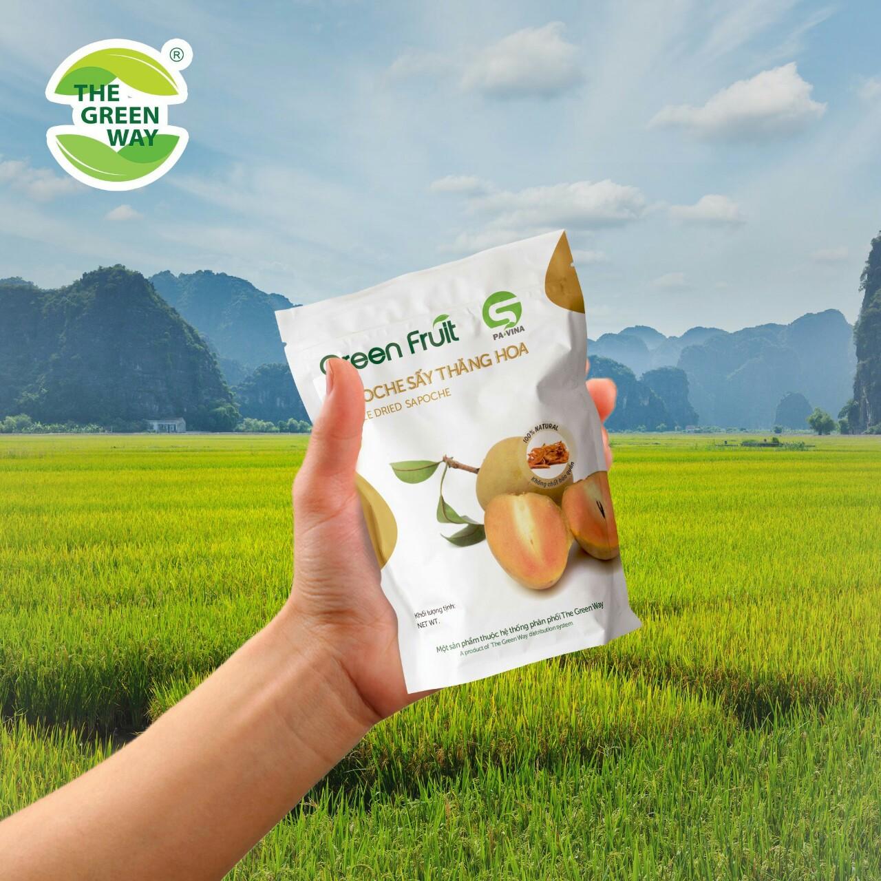 [HCM]SAPOCHE SẤY THĂNG HOA - GREEN FRUIT 25gr/túi