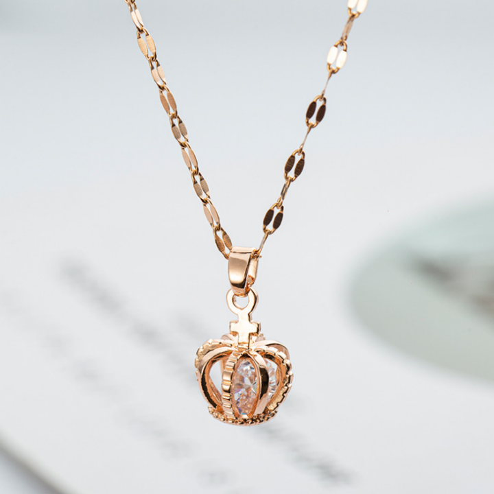 Beaded necklaces stone single face strange-the standard titanium color ball beauty-commitment 1 Đổi 1 if black and rust