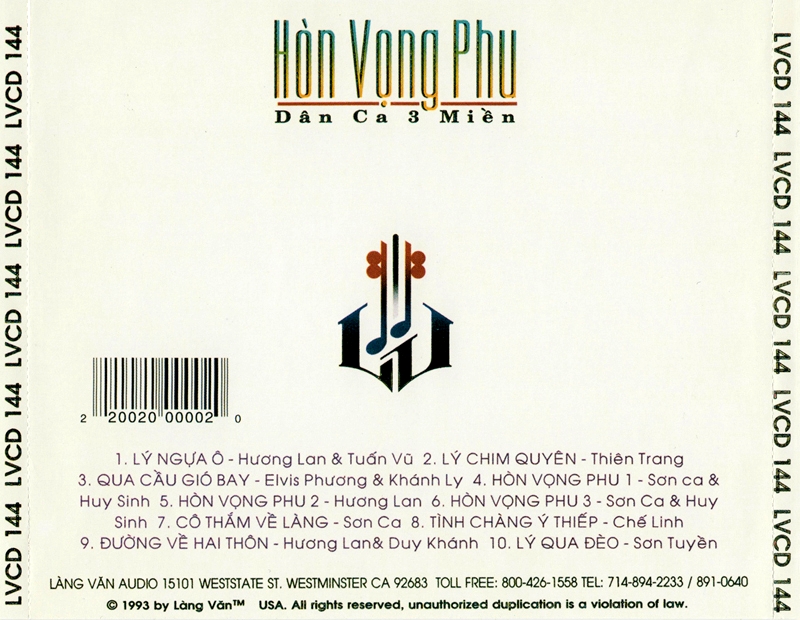 [MDCD] Bộ 3 Đĩa CD Tuyệt Phẩm Dân Ca 3 Miền