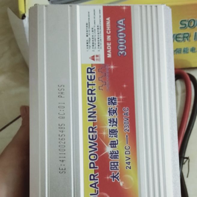 Bộ đổi điện 24v lên 220v 3000w