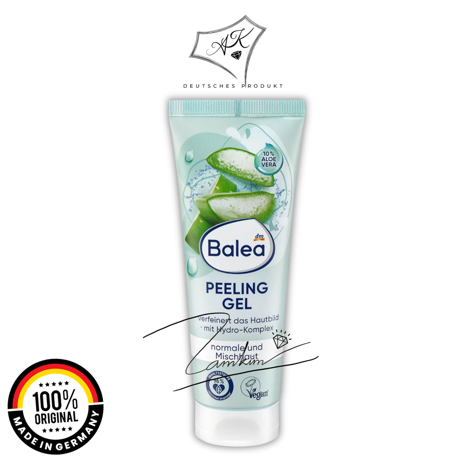 [ Hàng Đức ] Tẩy tế bào chết Balea nội địa Đức - 75ml