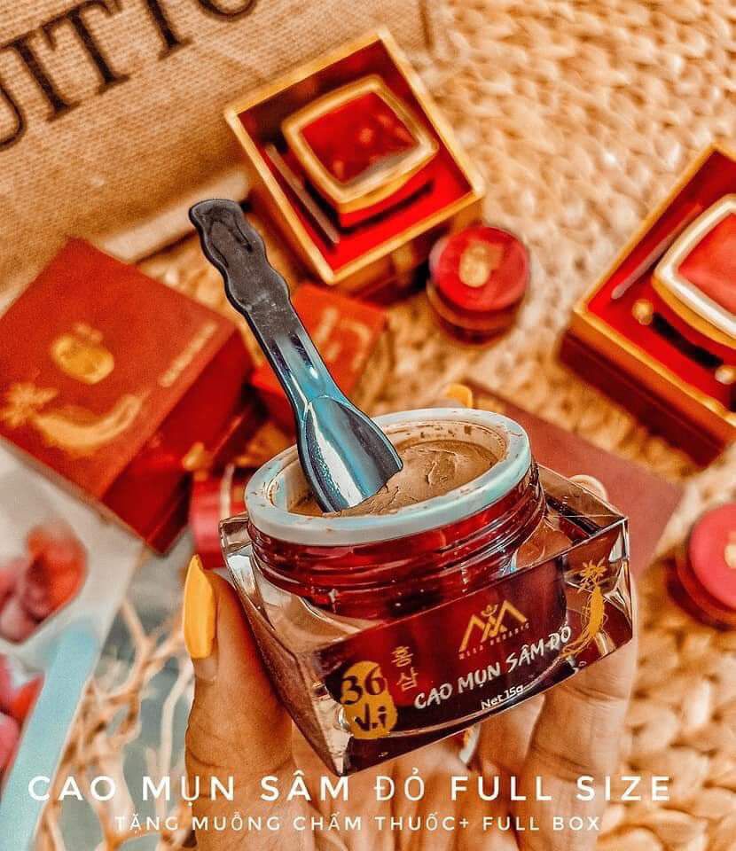 [HCM]CAO MỤN SÂM ĐỎ ( HỦ LỚN 15G)