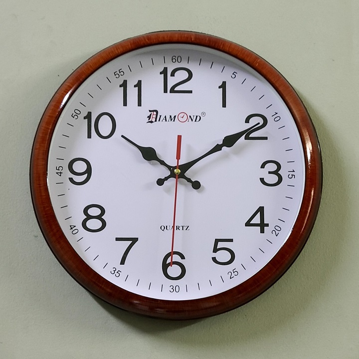 Đồng hồ treo tường tròn 36cm diamond