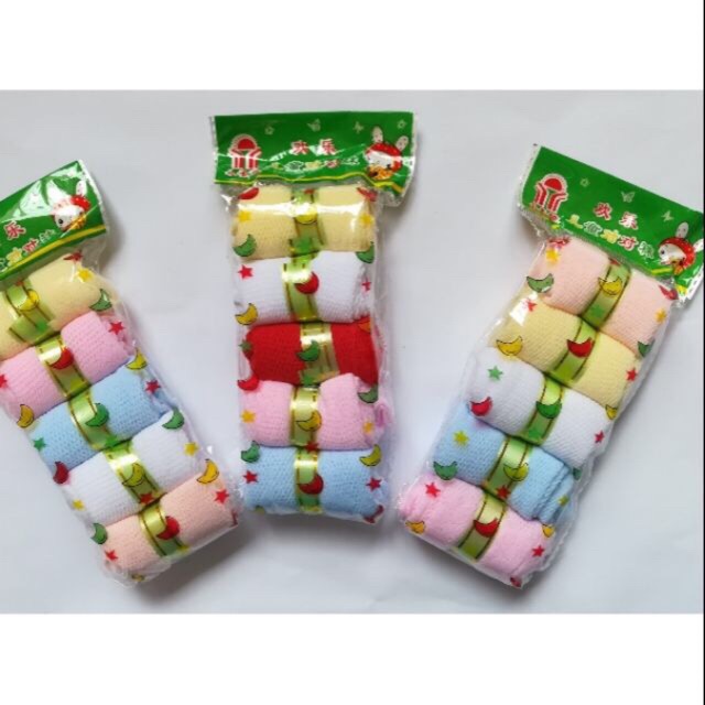 Sét 5 đôi tất kẹo cho bé( mẫu lưới)
