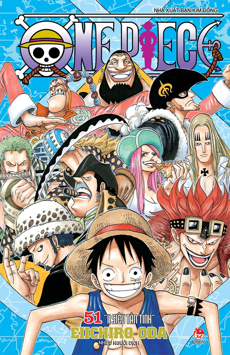 Kim Đồng - One Piece - Tập 51 (bìa rời)