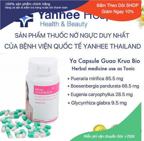 Yanhee Tăng size vòng 1 Thái Lan [mẫu mới 2023]