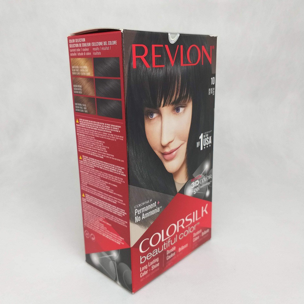 [HCM]Thuốc Nhuộm Tóc Revlon Colorsilk 10 - Đen