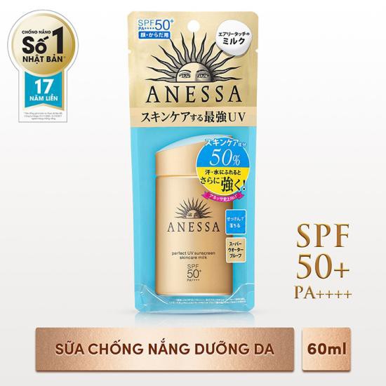 Chống Nắng Anessa Perfect UV Sunscreen Skincare Milk - 60ml