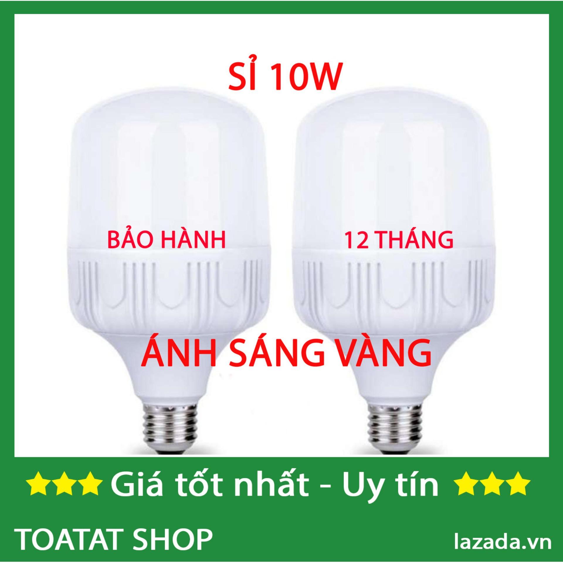 Bóng đèn led trụ 10w ( vàng)