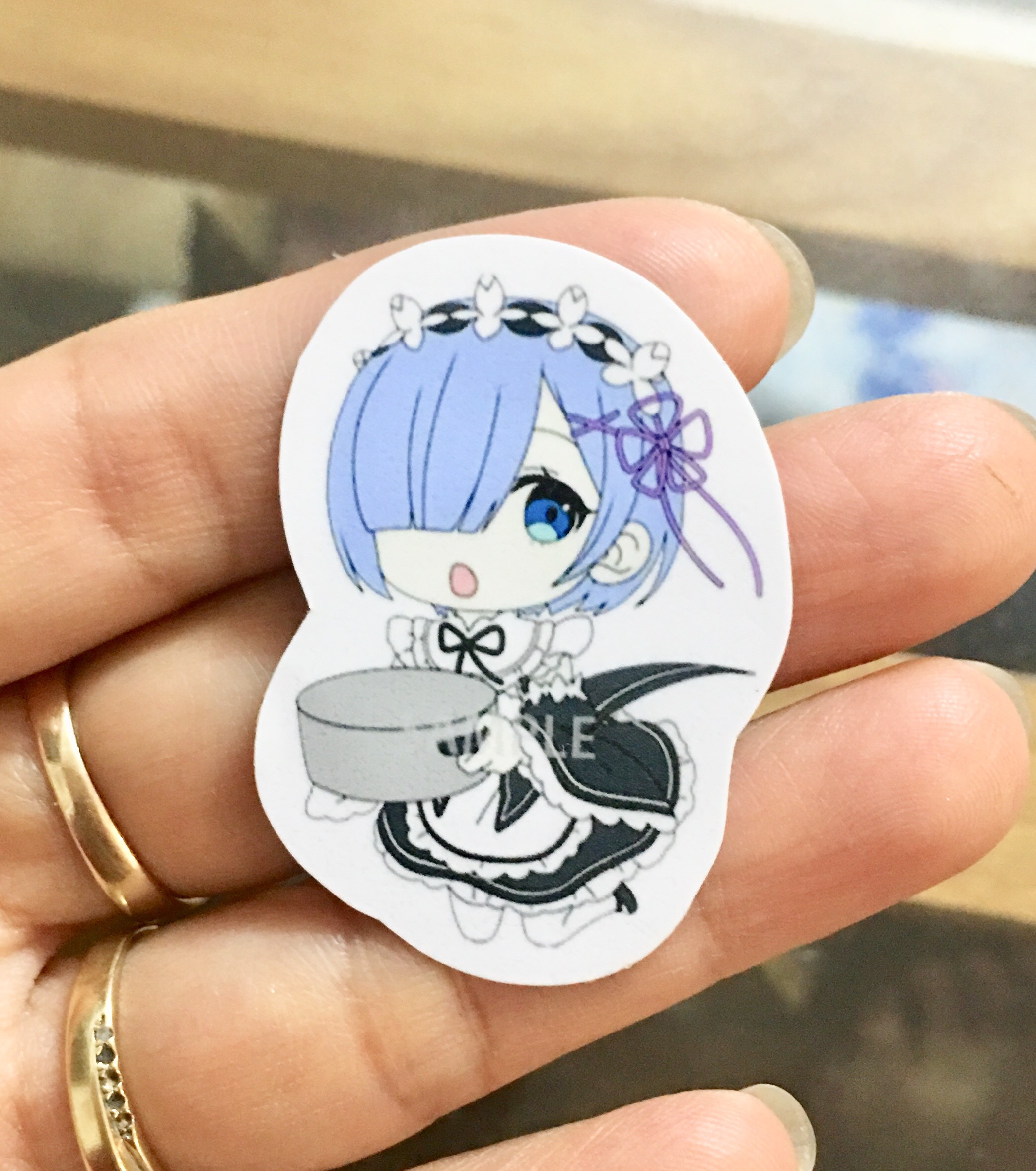 Ảnh sticker Re:ZERO combo 50 cái