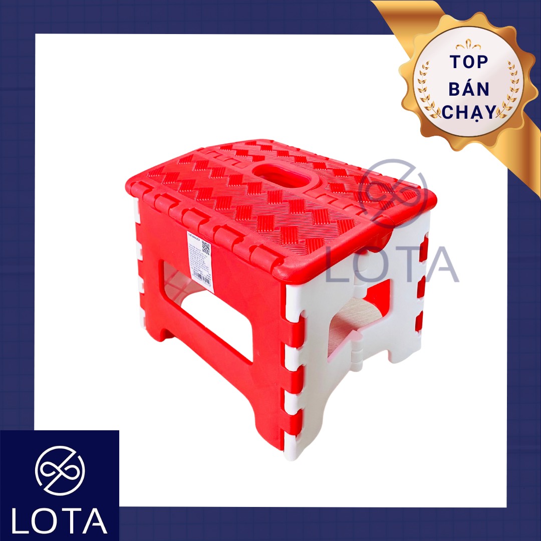 GHẾ MINI XẾP DUY TÂN 22 x 18.3 x 16.4 cm, ghế nhựa nhỏ gấp gọn di động dễ mang đi, dành cho bé trẻ em con nít, ghế gác chân văn phòng, ghế giặt đồ rửa chén làm bếp, hàng xịn tốt cao cấp chính hãng giá rẻ