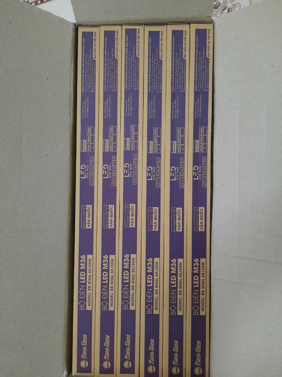 Đèn led M36/40W Rạng Đông bảo hành đổi mới 2 năm