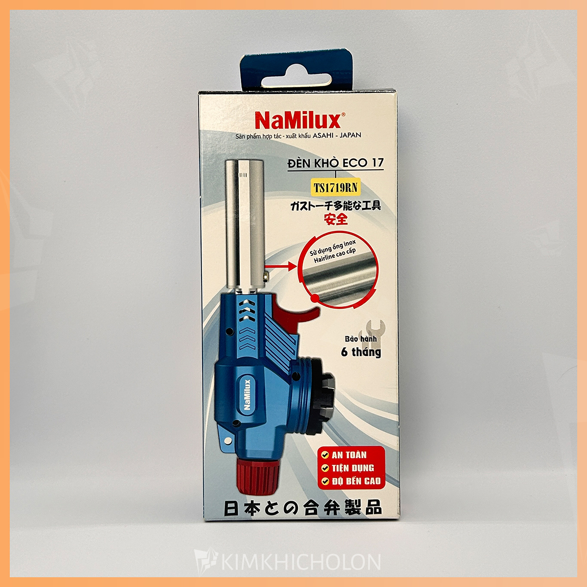 Đèn Khò Gas NaMilux TS1719RN - Chính Hãng
