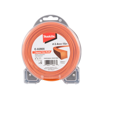 Dây cước cắt cỏ makita vuông .e-02870- e-02808 loại 2.4 và 3mm, dài 15m