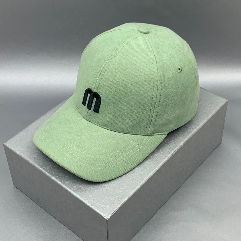 [HCM]Nón kết - Mũ lưỡi trai thêu chữ m Trẻ trung Phong cách Hàn Quốc Nón kết bóng chày Che nắng Mùa Hè Thời trang 1933 STORE