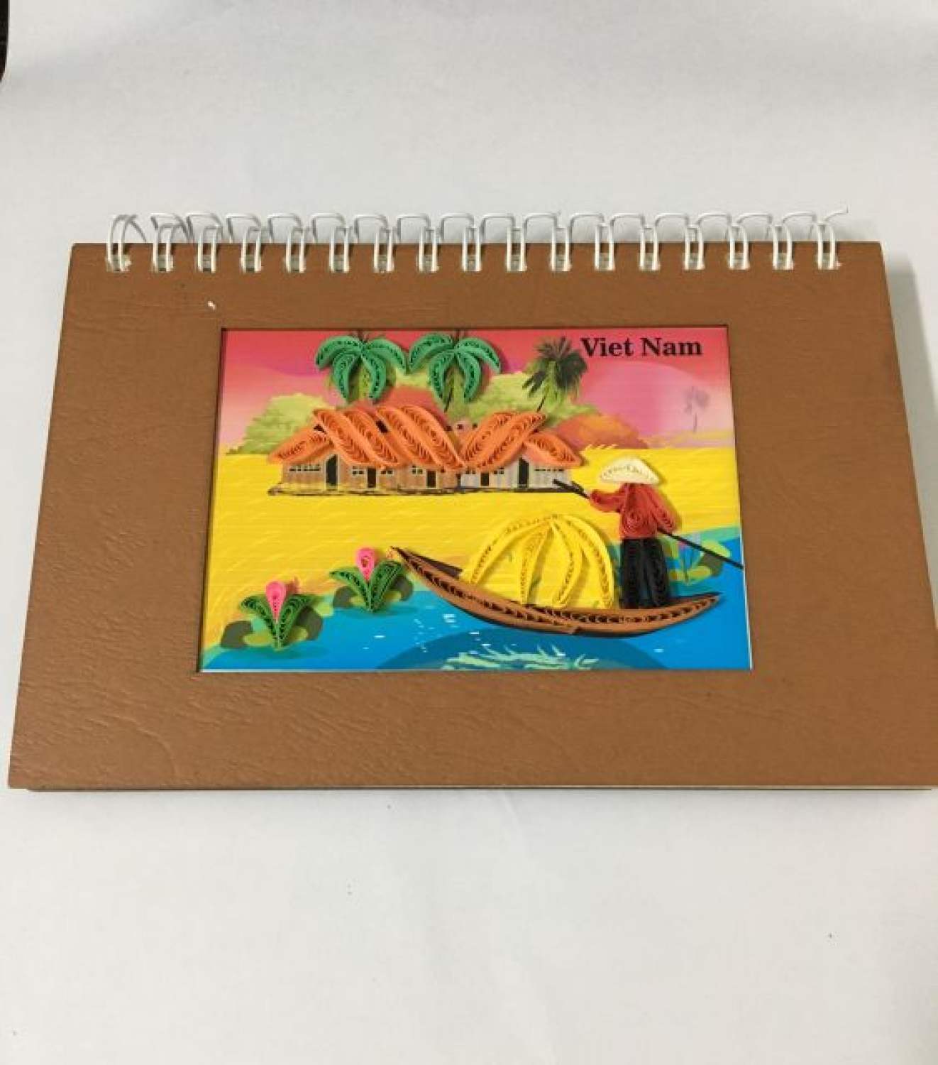 Sổ lưu niệm giấy xoắn độc đáo (16cm x 11cm)