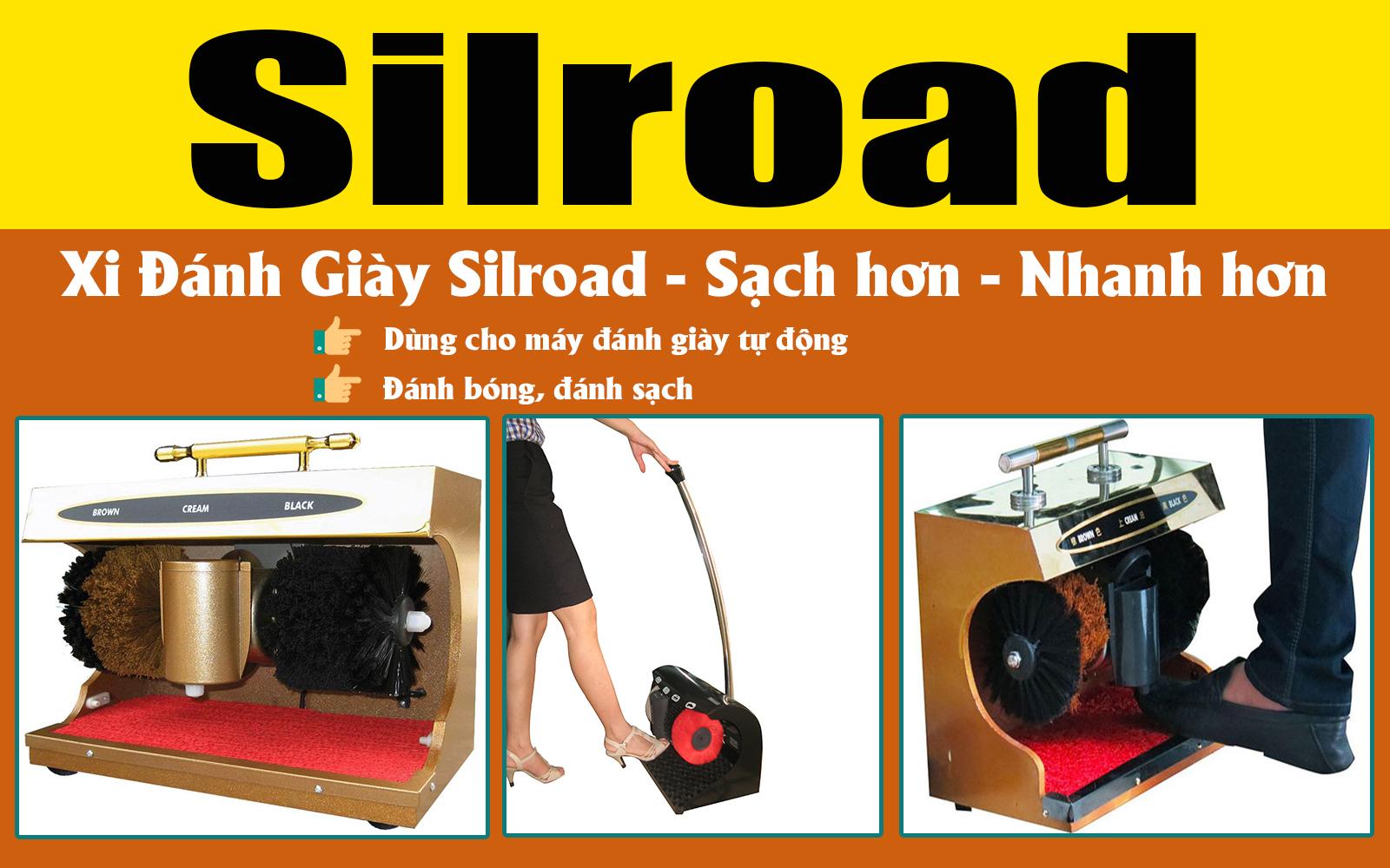 [HCM]Xi đánh giày Silroad 500 ml