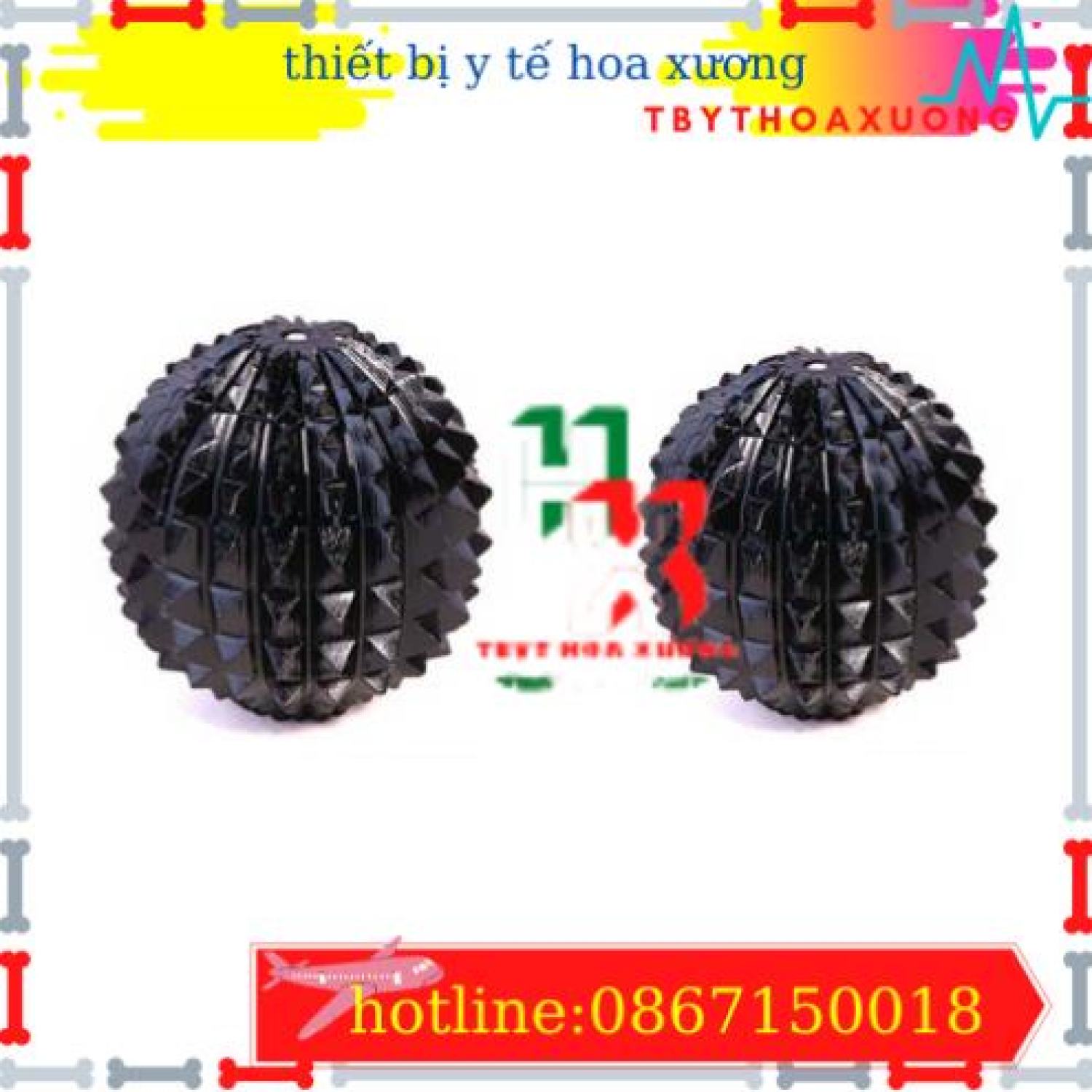 [Hàng Chính Hãng Diện Chẩn Bùi Quốc Châu] Quả Cầu Gai Lăn mɑssage - Dụng Cụ Diện Chẩn