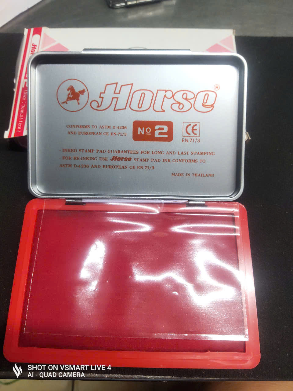 HỘP MỰC ĐÓNG DẤU - KHAY MỰC ĐÓNG DẤU, LĂN TAY -STAMP INKING BOX - HỘP DẤU
