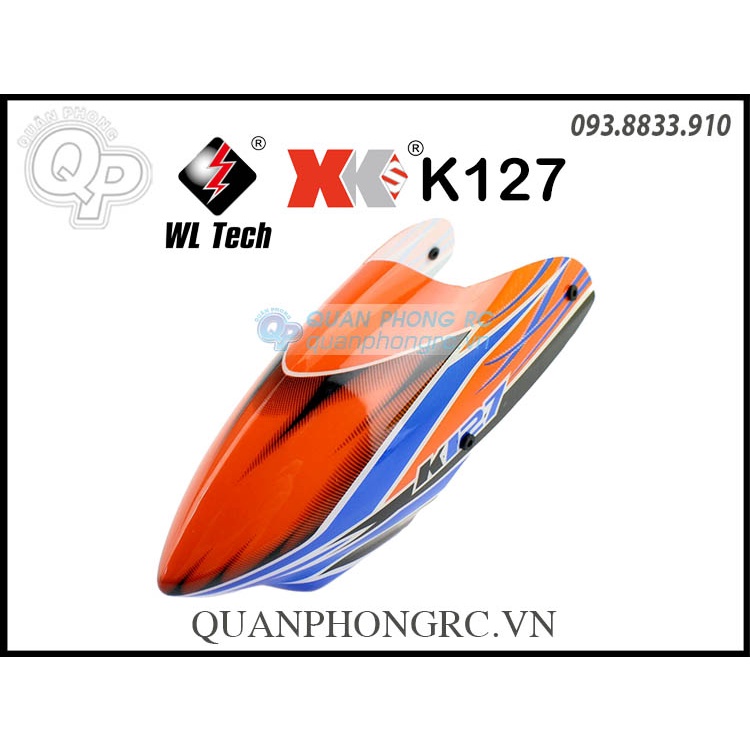 Vỏ nắp WLtoys XK K127 Canopy