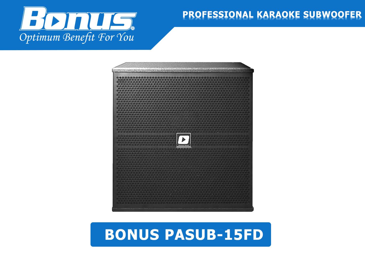 [HCM]Loa Sub điện Bonus Audio PASUB-15FD chính hãng.