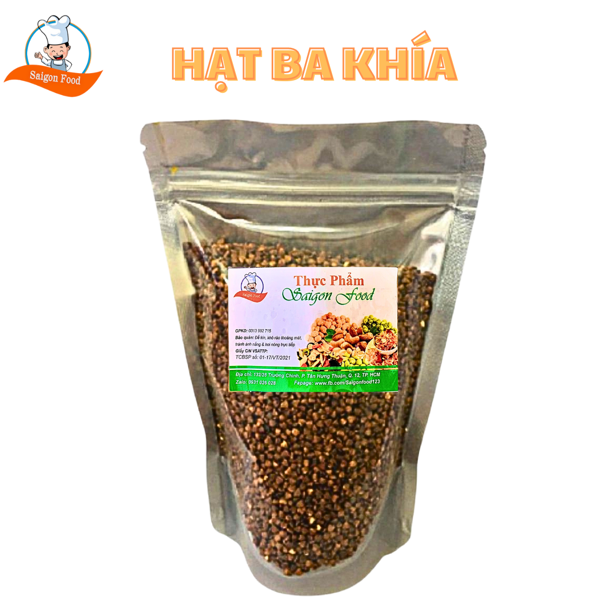 1kg hạt ba khía- saigon food