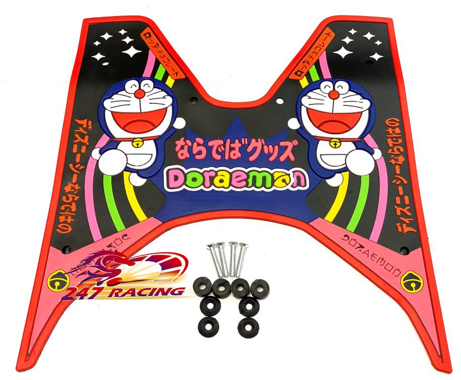 Thảm VARIO kiểu Doraemon lót chân xe máy Siêu Đẹp
