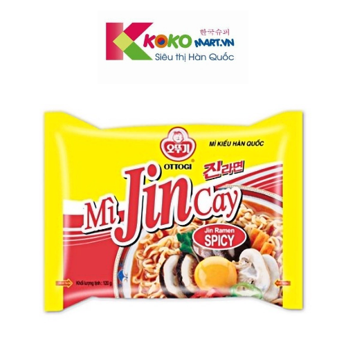 Mì ăn liền Jin cay Ottogi gói 120g