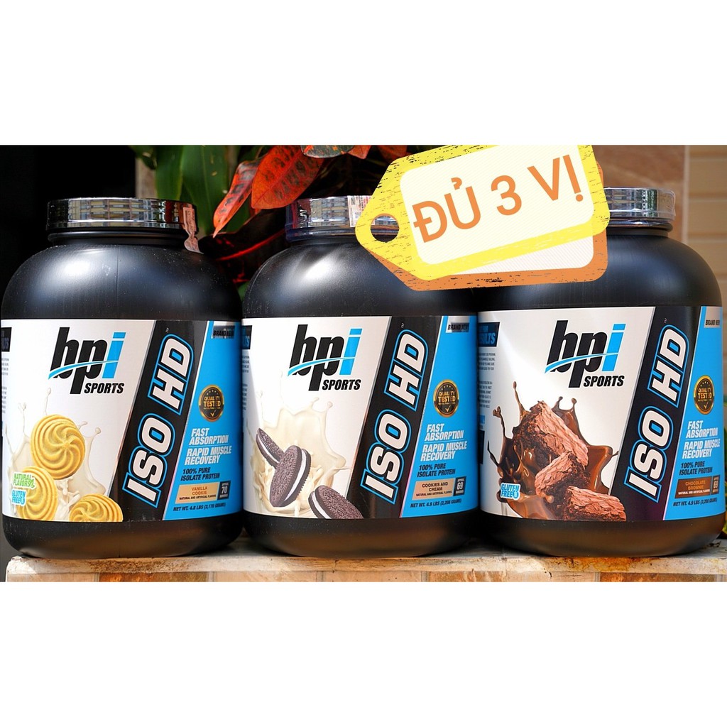 [HCM]Thực Phẩm Bổ Sung BPI Iso HD 2.3kg