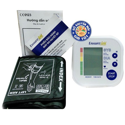 [HCM]Máy đo huyết áp Ensure Máy đo huyết áp điện tử Ensure Gold Máy đo huyết áp
