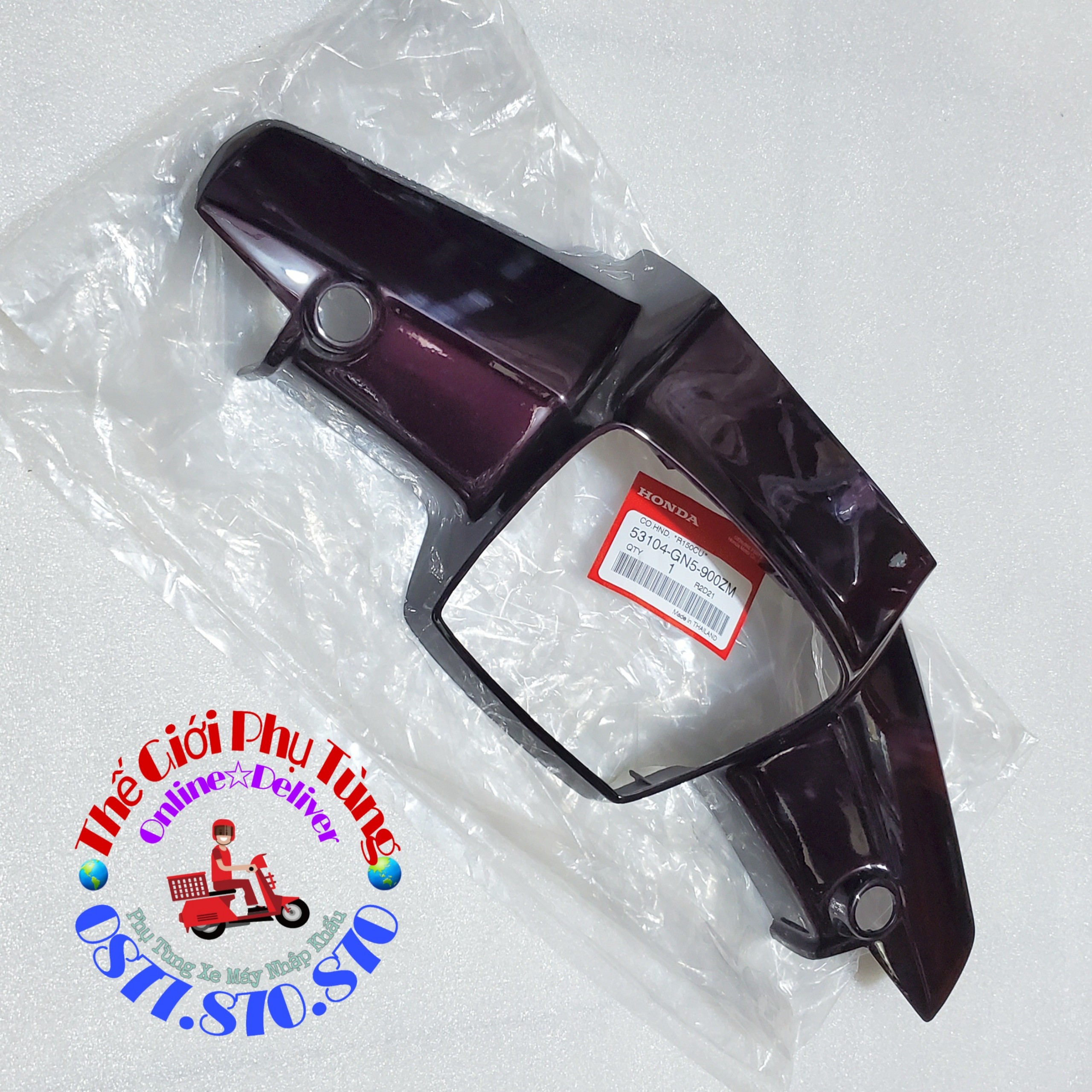 Bộ ốp đầu dream thái zin honda thái lan - 53104-gn5-900zm/ 53105-gn5-940za