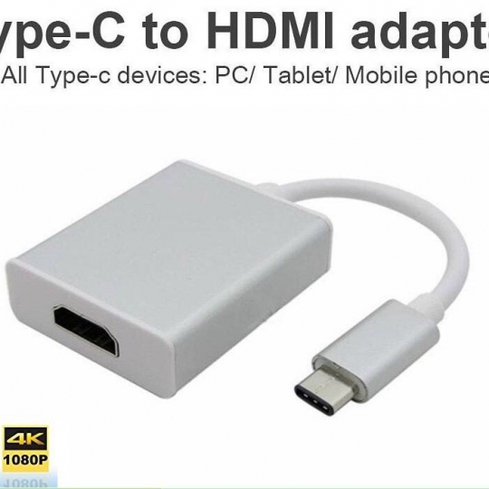 Cáp Chuyển Đổi USB Type C sang HDMI (USB C to HDMI) cho smartphone,laptop