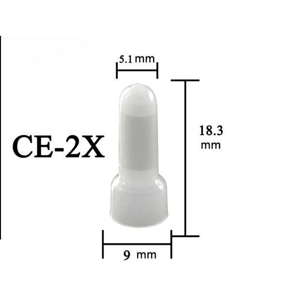 (Túi 20 chiếc) Đầu cốt nối dây điện CE2X / Ch-2