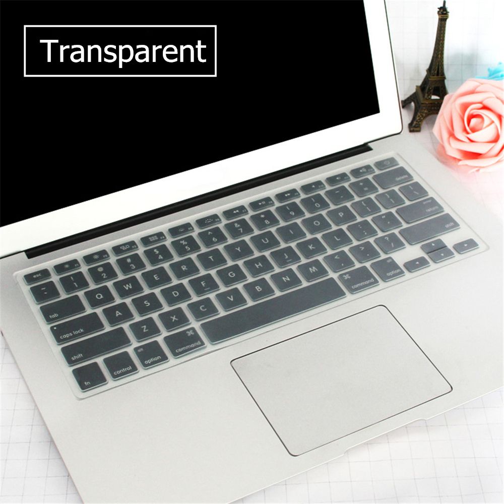 New Sticker Film Laptop Soft Keyboard Cover Silicone For Apple Macbook Pro Air 13  15  17  Candy Colors